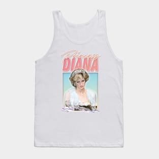 Princess Diana /// Retro 90s Fan Art Tank Top